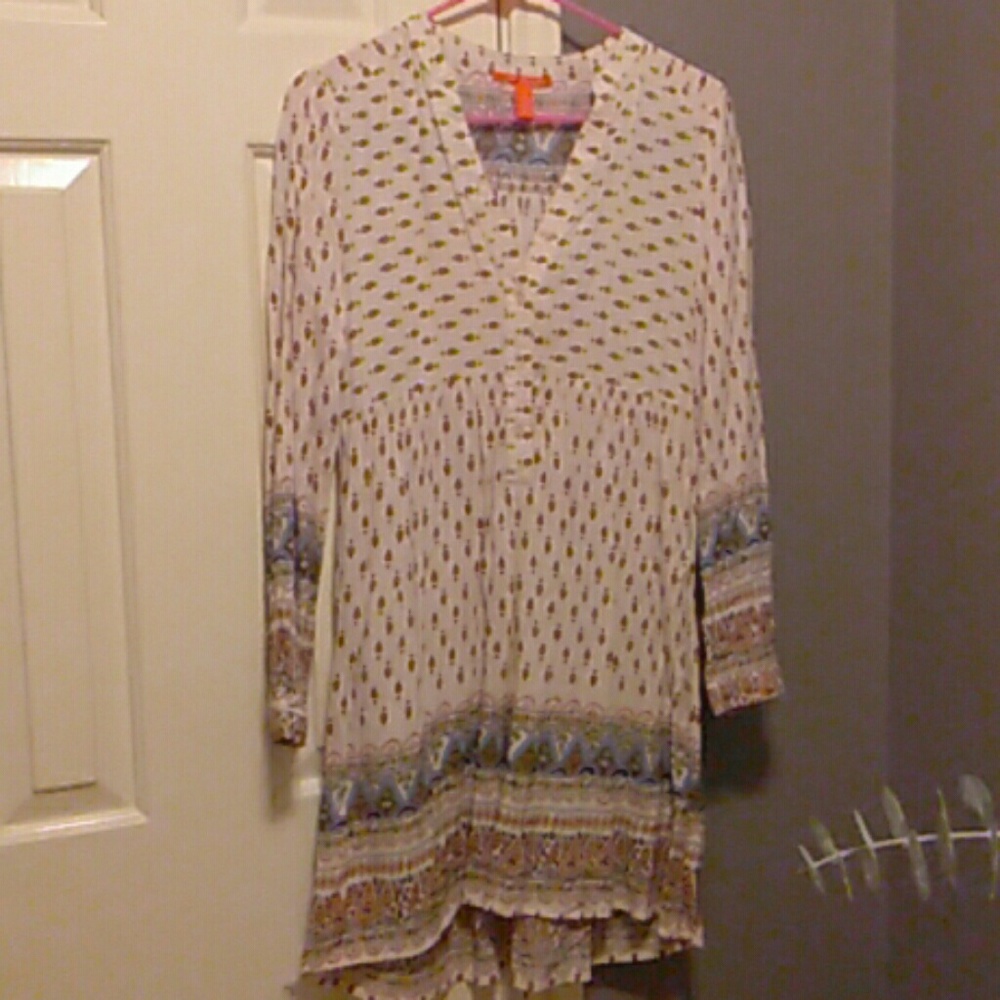 boho flowy dress short and sweet